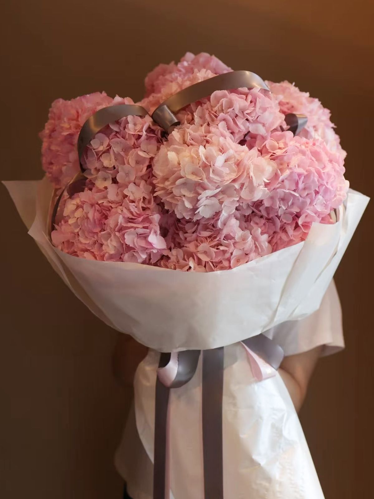 Baby Pink Hydrangeas