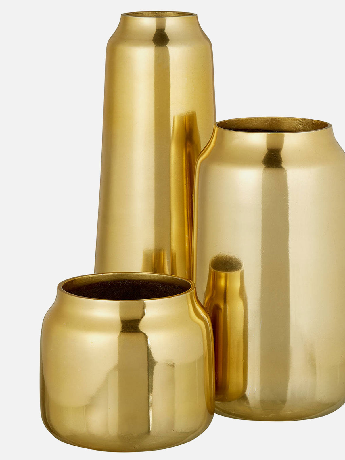 Brass Vase - Low