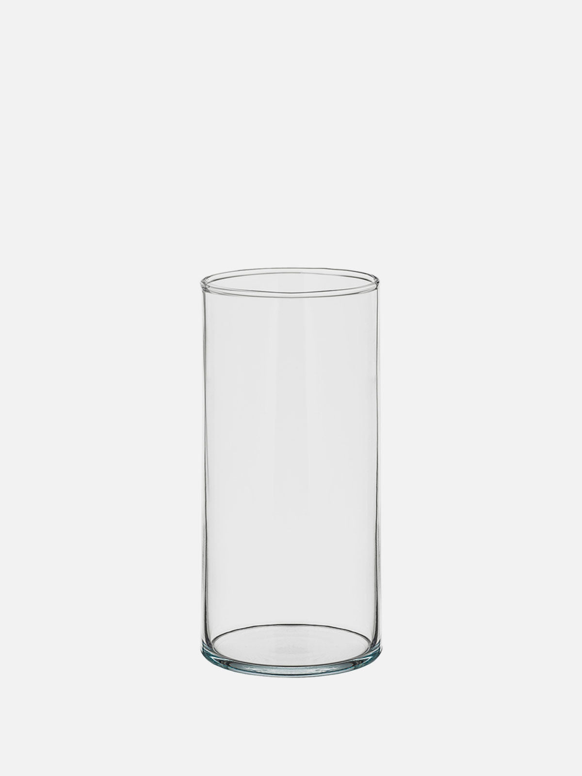 Clear Glass Vase - Large