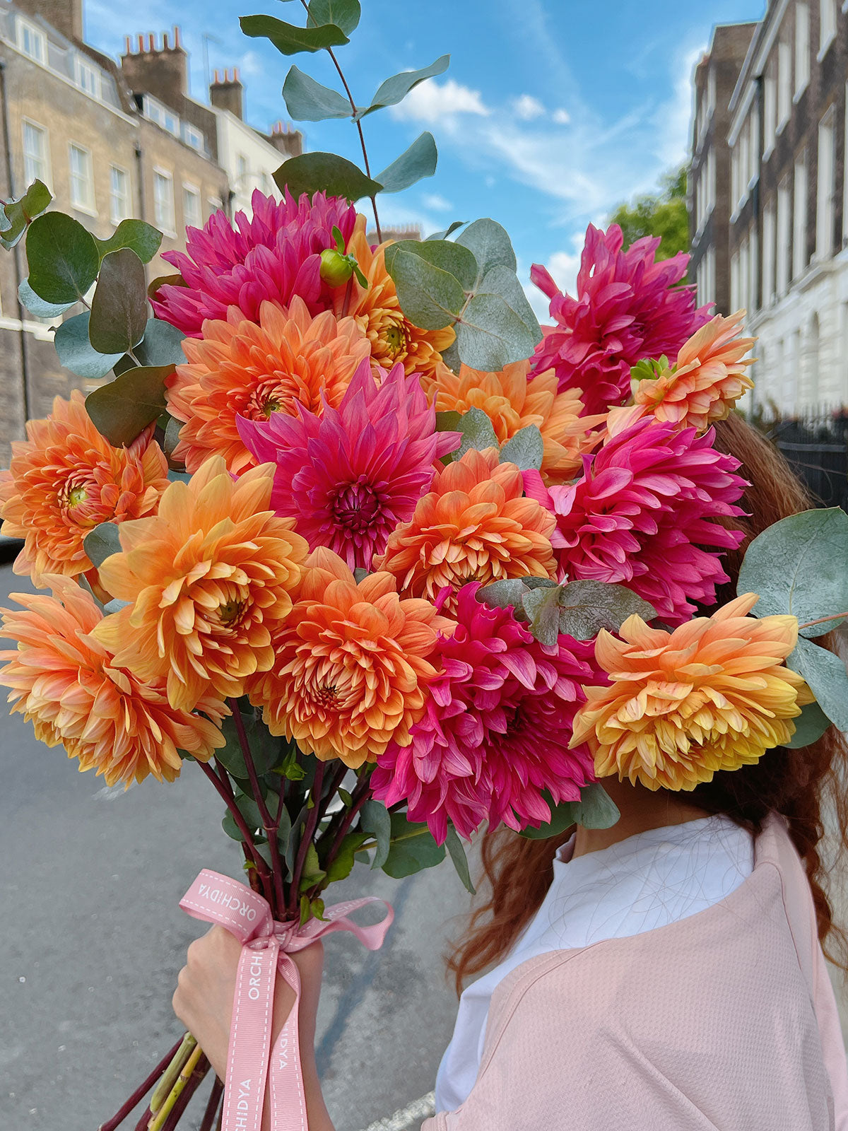 Orange Dahlia Fizz