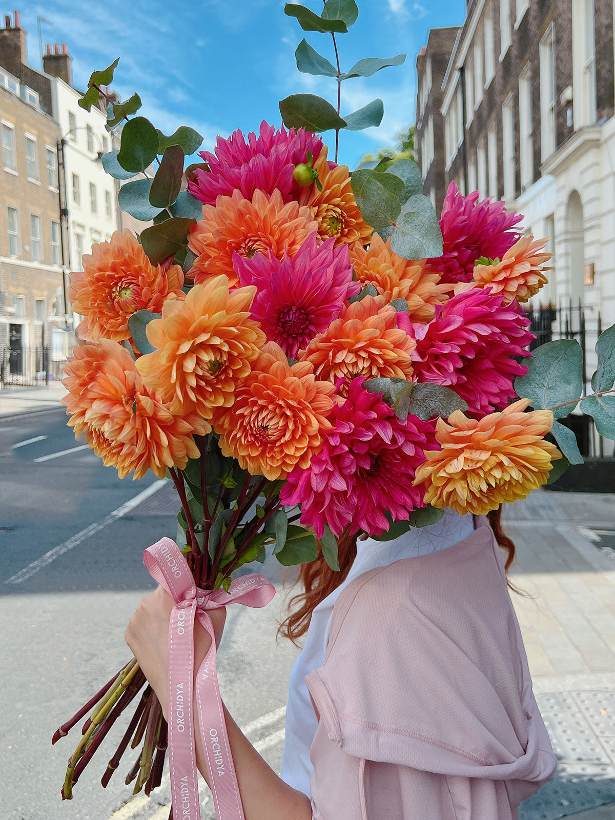 Orange Dahlia Fizz