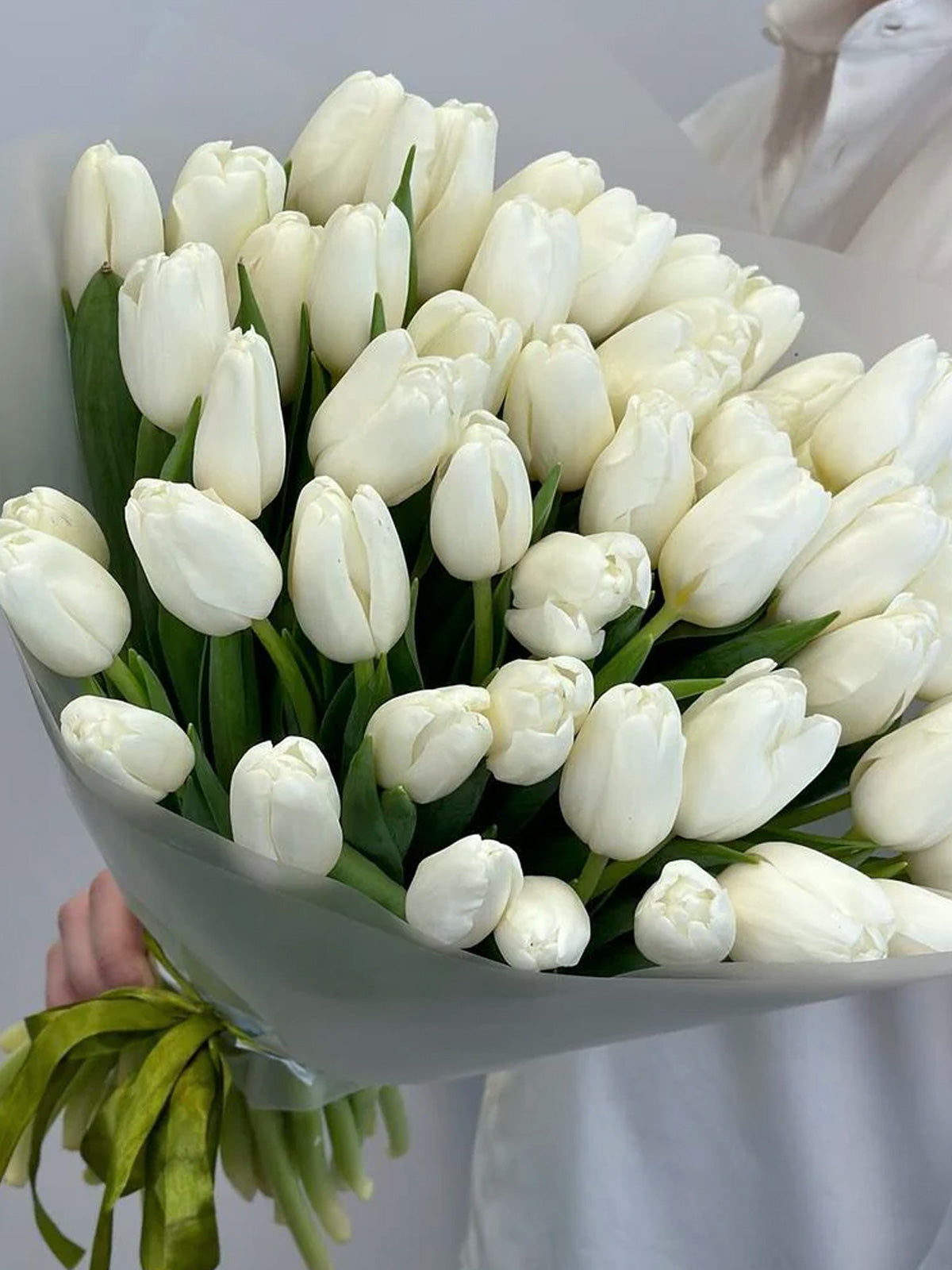 White Tulip Bouquet