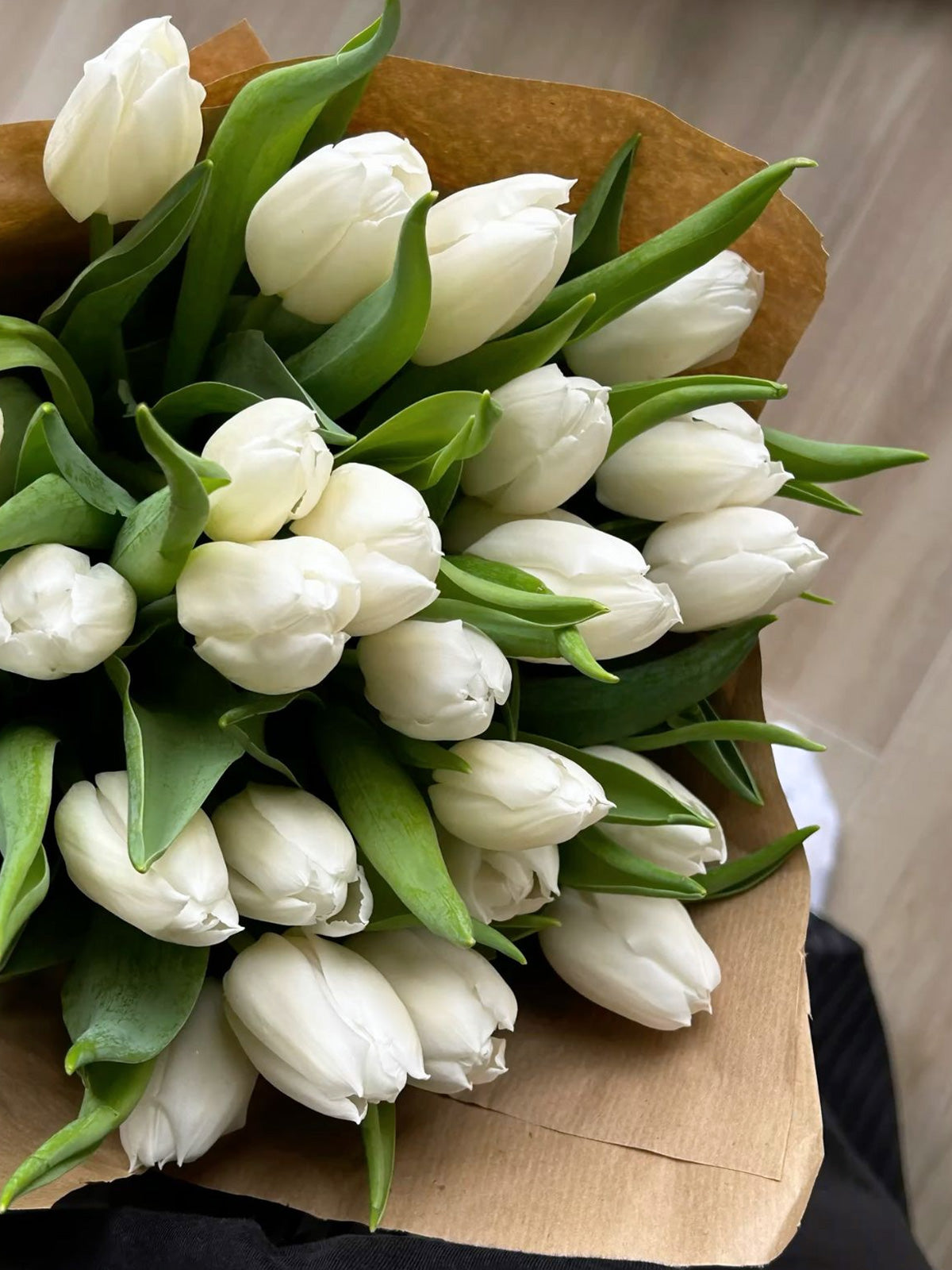 White Tulip Bouquet