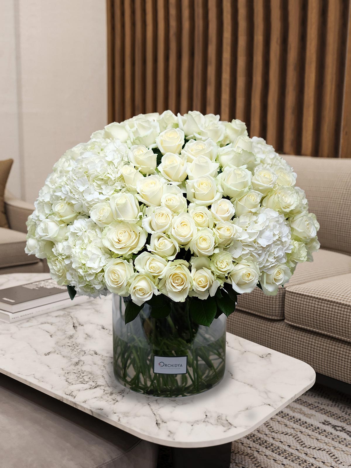 Love Story Luxury White Roses London Flower Delivery