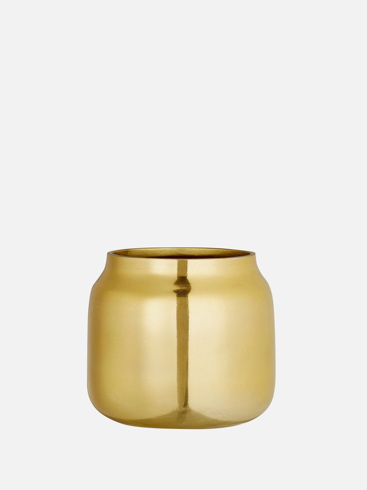 Brass Vase - Low