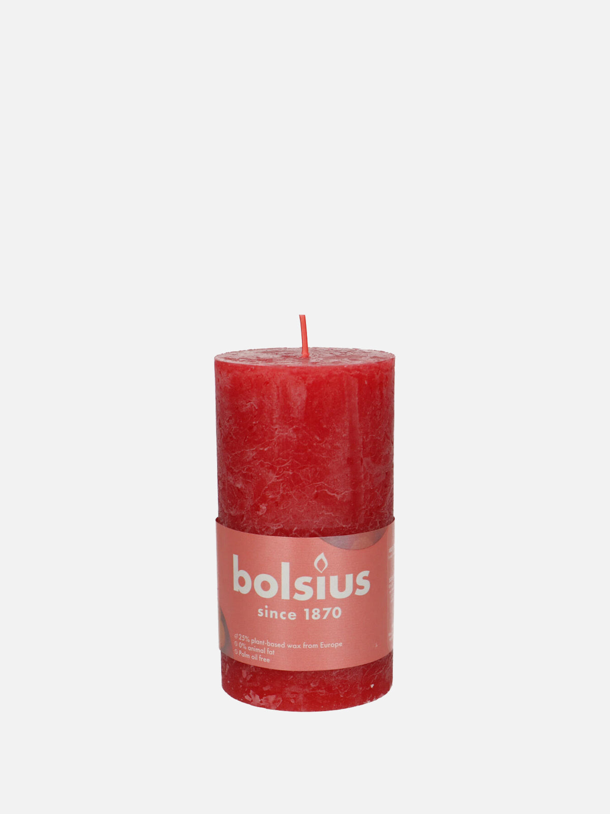 Candle - Red Orange